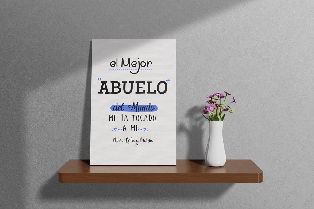 LIENZO ABUELO